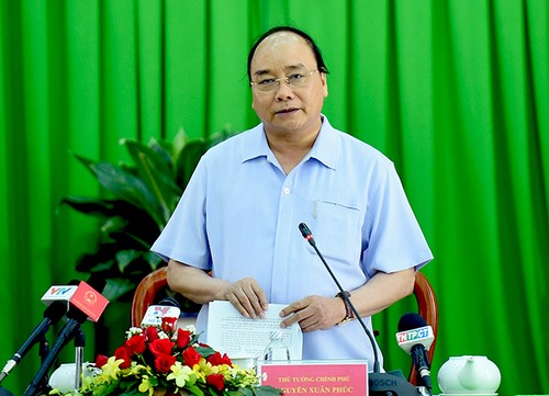 Thủ tướng Nguyễn Xuân Phúc làm việc với lãnh đạo thành phố Cần Thơ  - ảnh 1